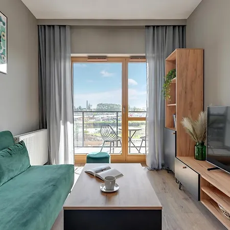 Nadmotlawie Estate - Riverside, Gym & Sauna By Downtown Appartement Gdańsk