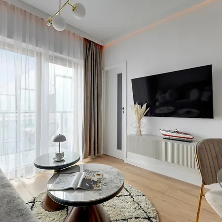 Lejlighedshotel Nadmotlawie Estate - Riverside, Gym & Sauna By Downtown Gdańsk