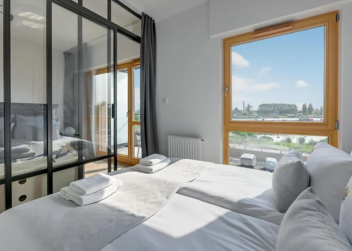 Nadmotlawie Estate - Riverside, Gym & Sauna By Downtown Gdańsk