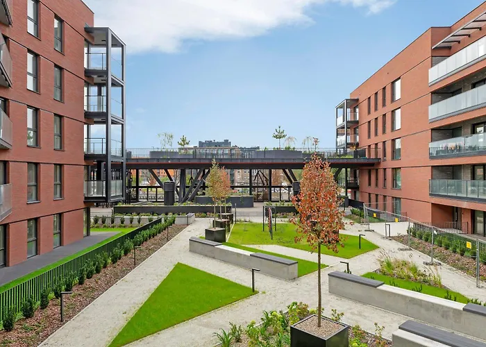 Nadmotlawie Estate - Riverside, Gym & Sauna By Downtown 4* Gdańsk