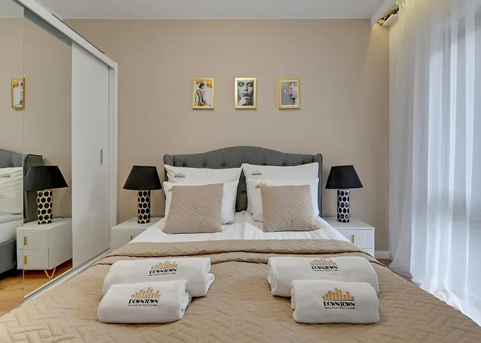 Nadmotlawie Estate - Riverside, Gym & Sauna By Downtown Apartmanhotel