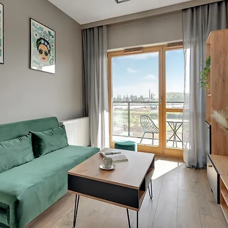 Nadmotlawie Estate - Riverside, Gym & Sauna By Downtown Апартаменты