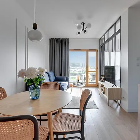 Lejlighedshotel Nadmotlawie Estate - Riverside, Gym & Sauna By Downtown Gdańsk