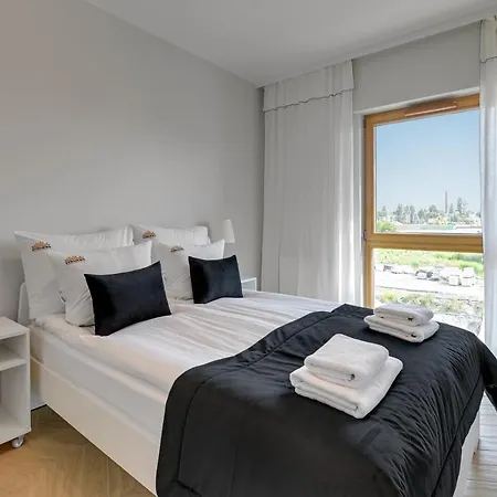 Lejlighedshotel Nadmotlawie Estate - Riverside, Gym & Sauna By Downtown Gdańsk