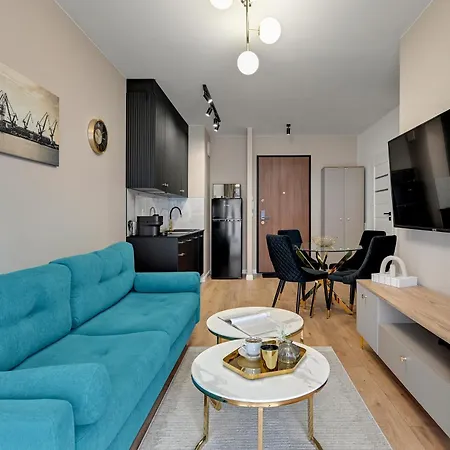 Appart hôtel Nadmotlawie Estate - Riverside, Gym & Sauna By Downtown Gdańsk