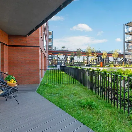 Апартаменты Nadmotlawie Estate - Riverside, Gym & Sauna By Downtown Гданьск