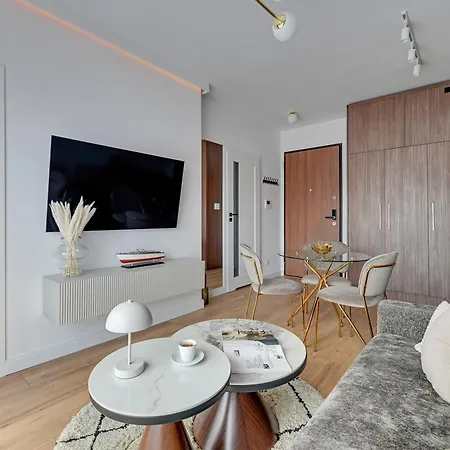 Nadmotlawie Estate - Riverside, Gym & Sauna By Downtown Apartment