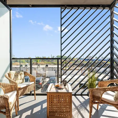 Nadmotlawie Estate - Riverside, Gym & Sauna By Downtown Apartment